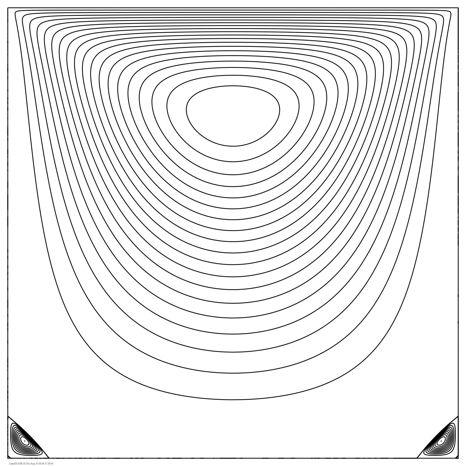 main vortex, primary eddy
